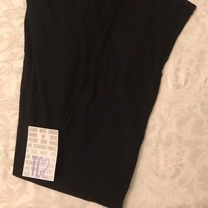 NWOT Lularoe SOLID BLACK TC2 Leggings